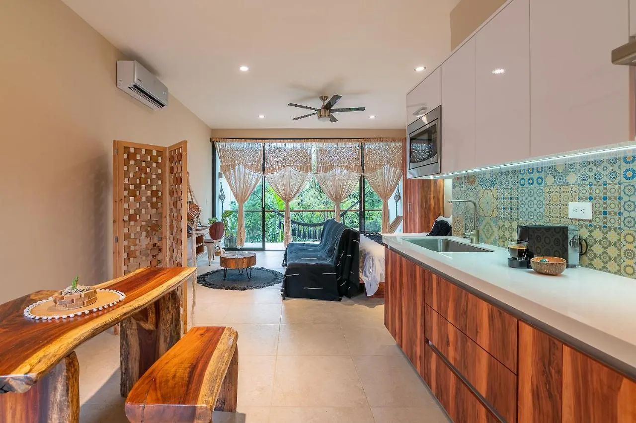 Beautiful Loft With Speed Wifi And Near From Beach Apartment Tulum 0*,