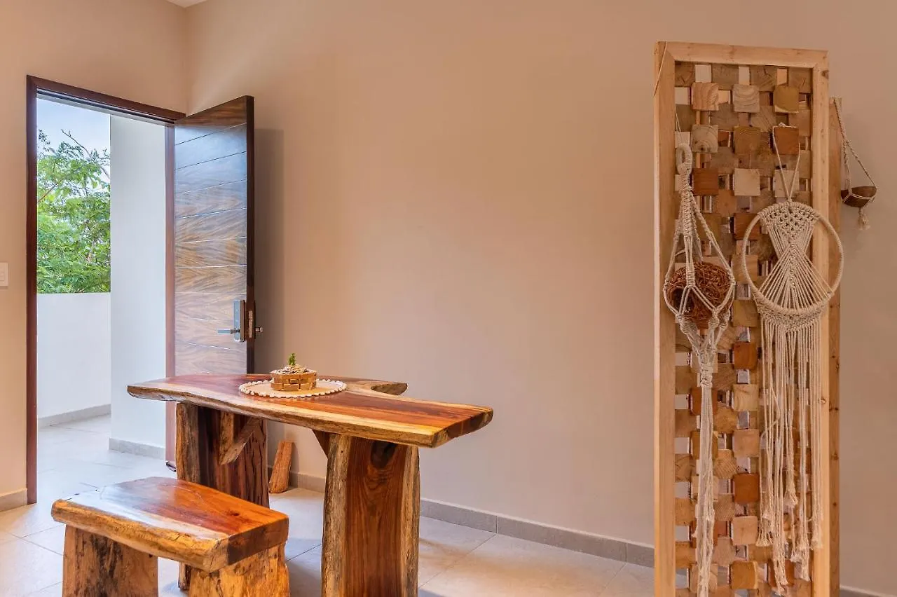 Beautiful Loft With Speed Wifi And Near From Beach Appartement Tulum Pueblo