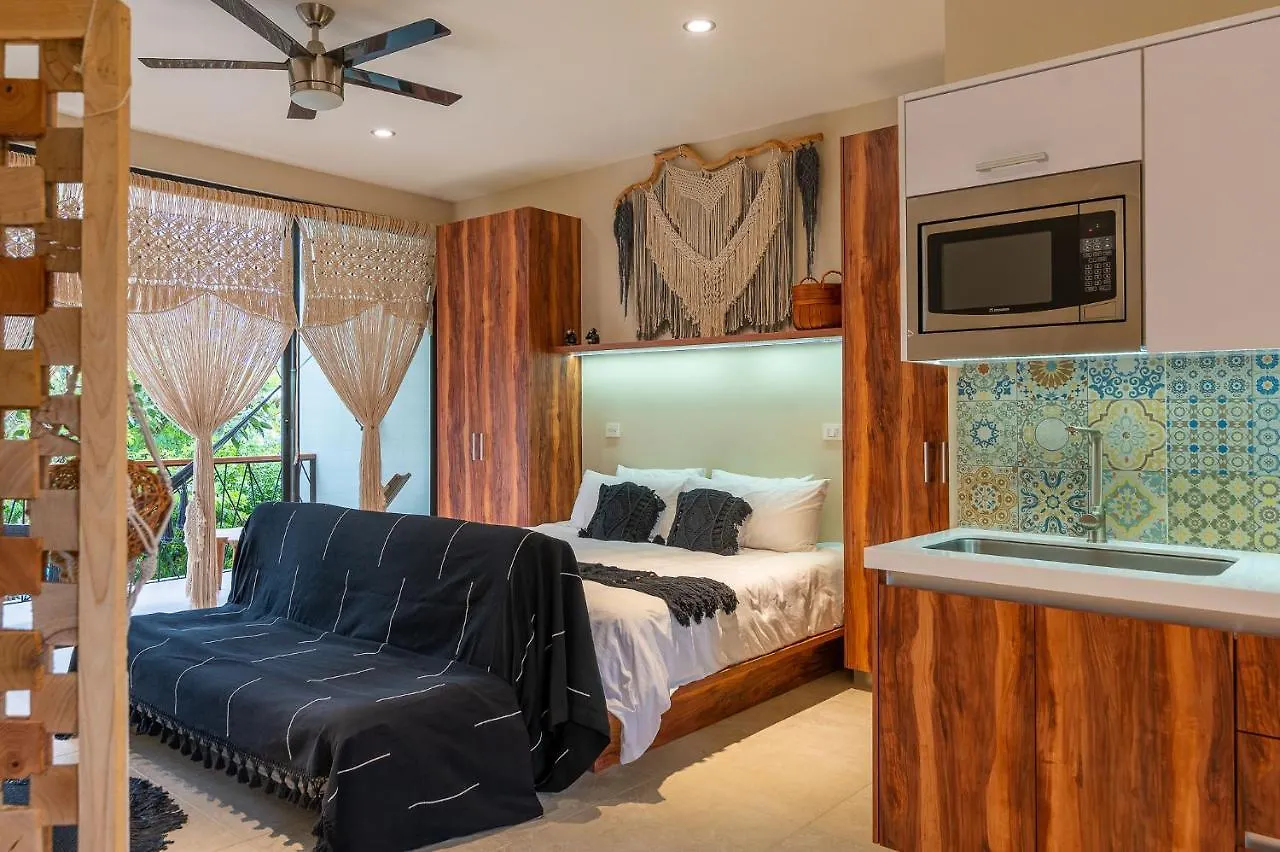 Beautiful Loft With Speed Wifi And Near From Beach Appartement Tulum Pueblo