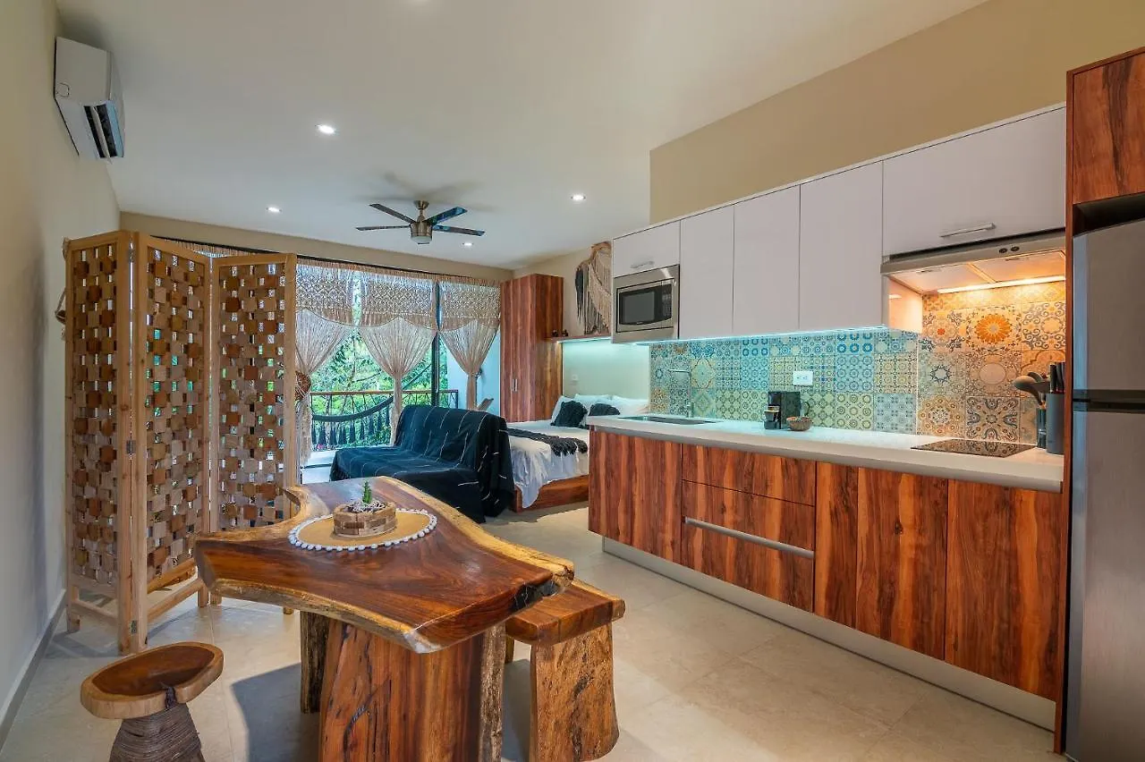 Beautiful Loft With Speed Wifi And Near From Beach Appartement Tulum Pueblo