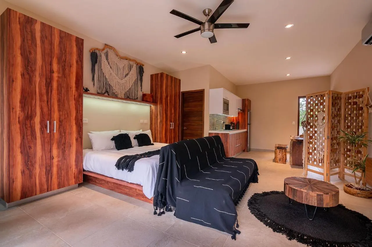 Beautiful Loft With Speed Wifi And Near From Beach Appartement Tulum Pueblo
