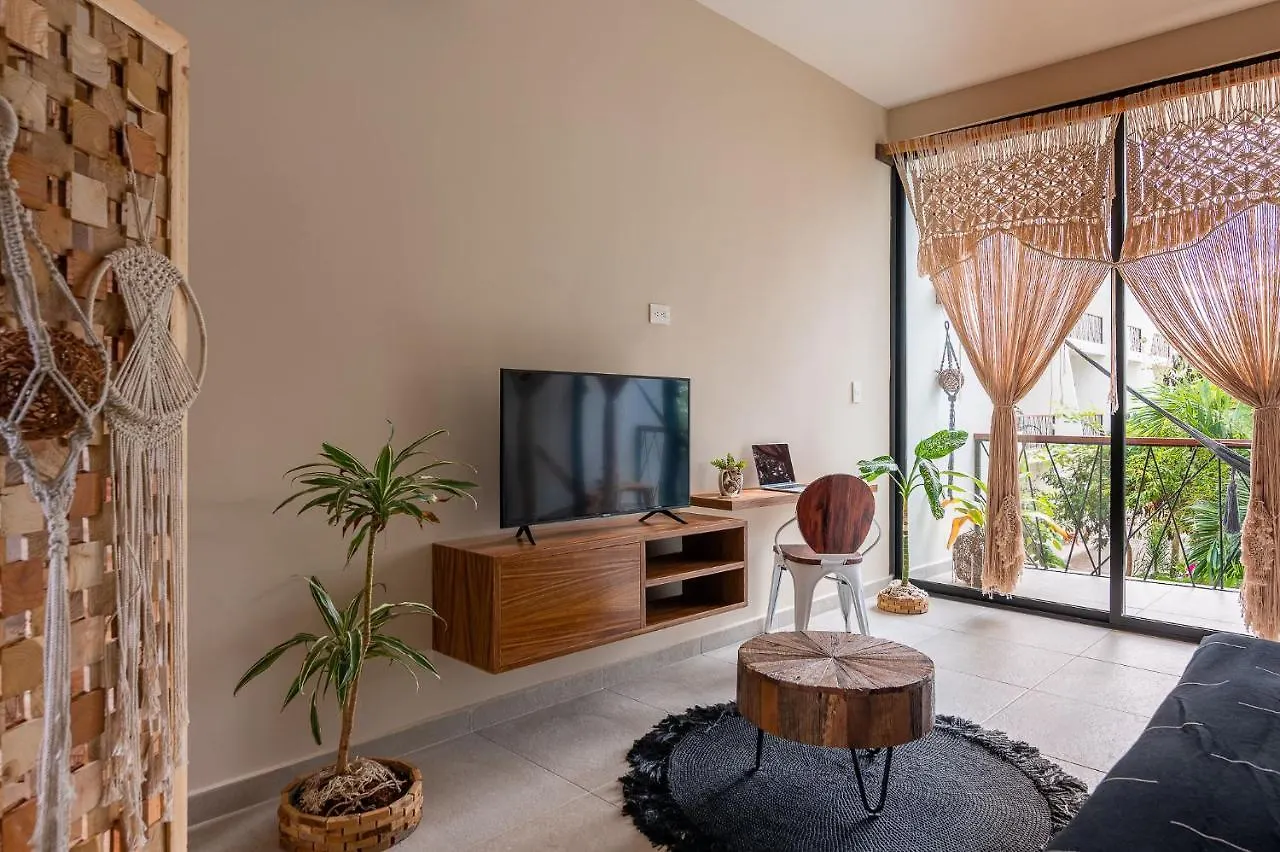 Beautiful Loft With Speed Wifi And Near From Beach Appartement Tulum Pueblo 0*,  Mexico