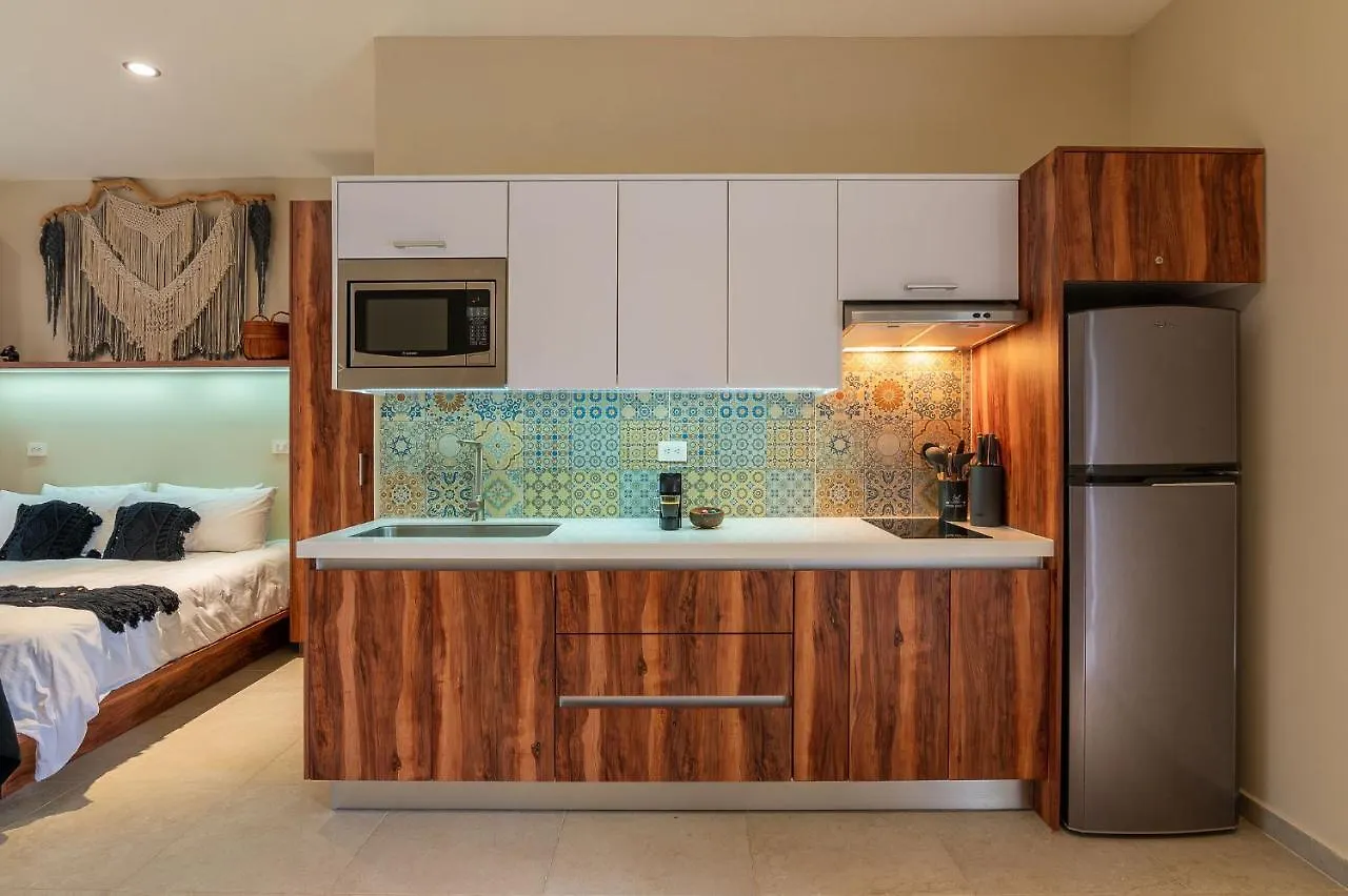 Beautiful Loft With Speed Wifi And Near From Beach Appartement Tulum Pueblo